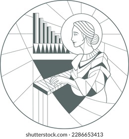 St cecilia mãs de ilustraciones y dibujos de stock con licencia libres de regalãas