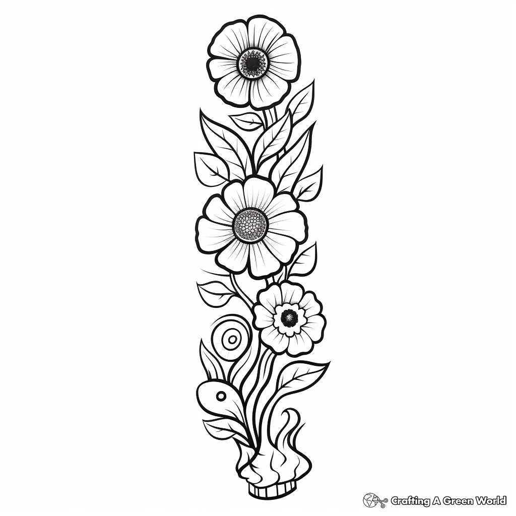 Bookmark coloring pages