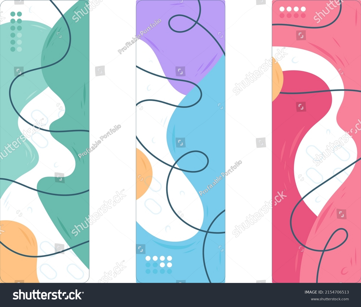 Bookmark template royalty
