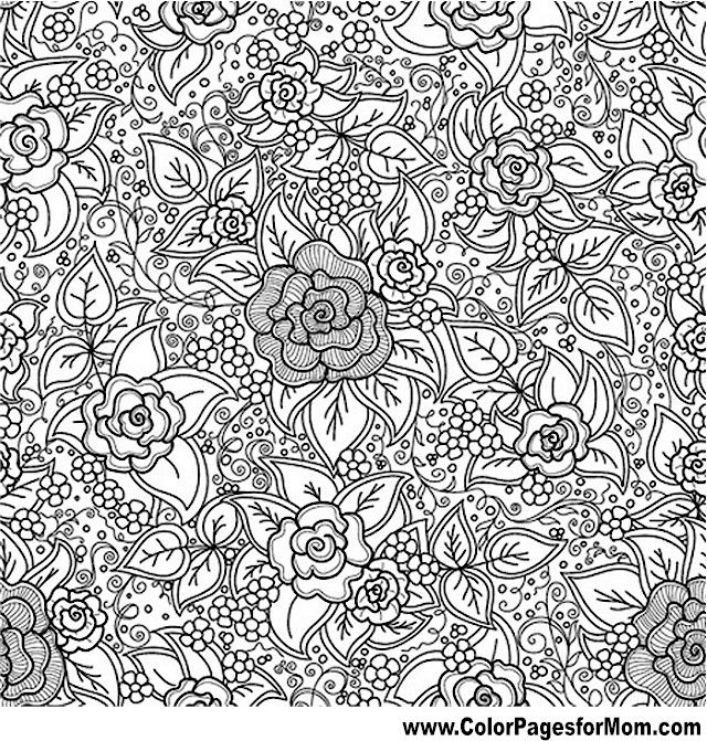 Advanced coloring pages