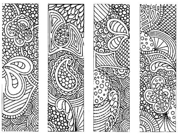 Bookmarkmonday bookmarks to colour guiltless reading coloring bookmarks free printable bookmarks coloring pages