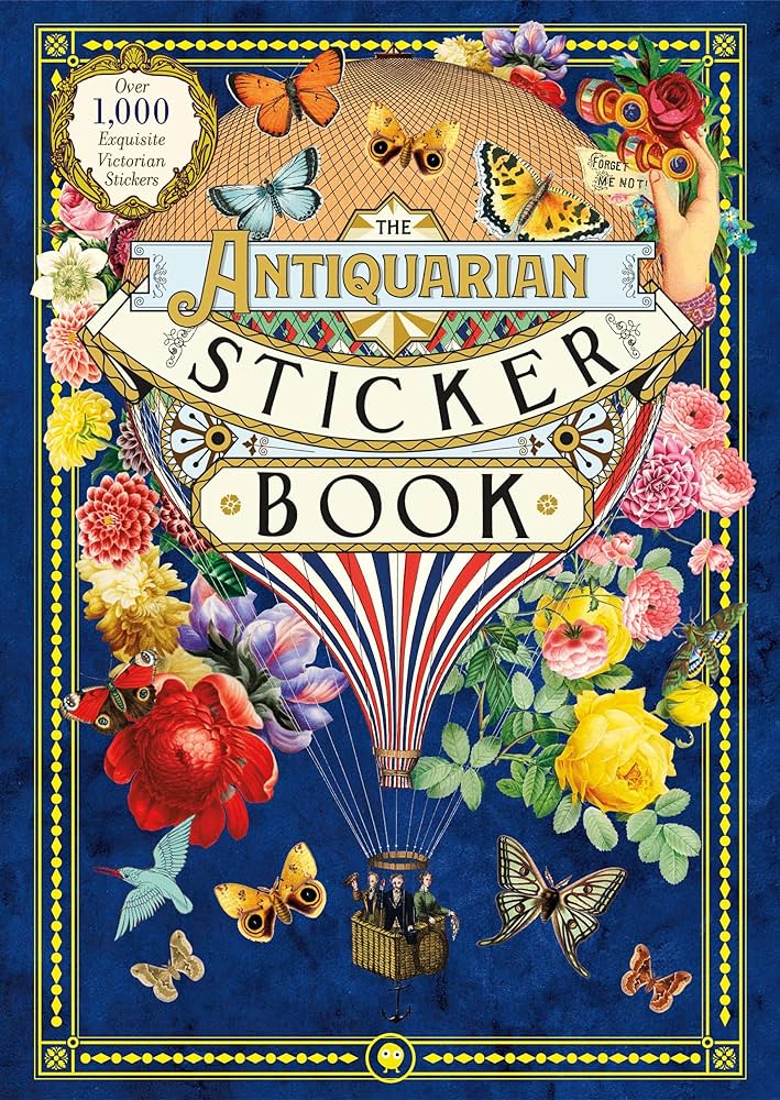 The antiquarian sticker book over exquisite victorian stickers the antiquarian sticker book series odd dot yu tae won books