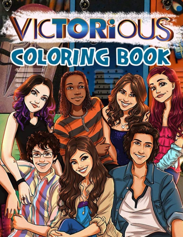 Victorious coloring book the beauty of fantasy with the incredible creative victorious in brilliant style gerard thomas books