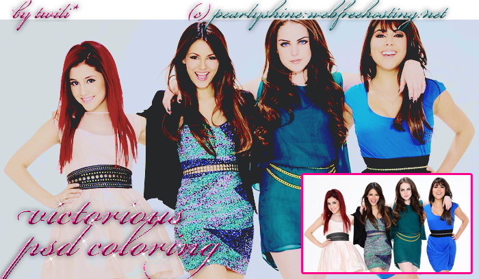 Victorious psd coloring by its