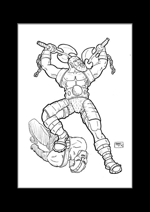Barbarian victorious