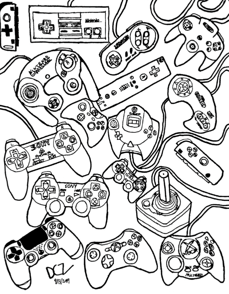 Video game controllers by dcz