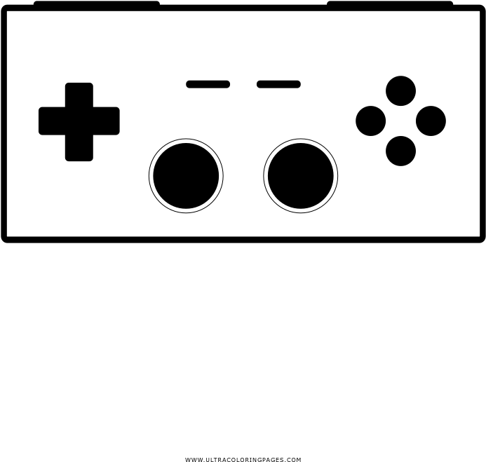 Video game controller coloring page clipart download