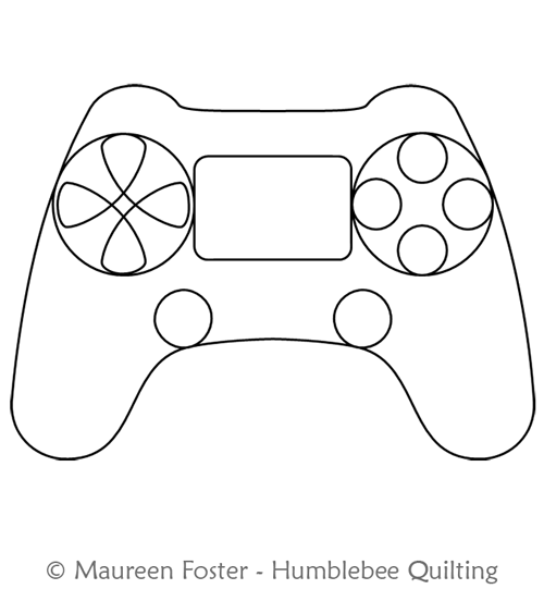 Game controller motif maureen foster