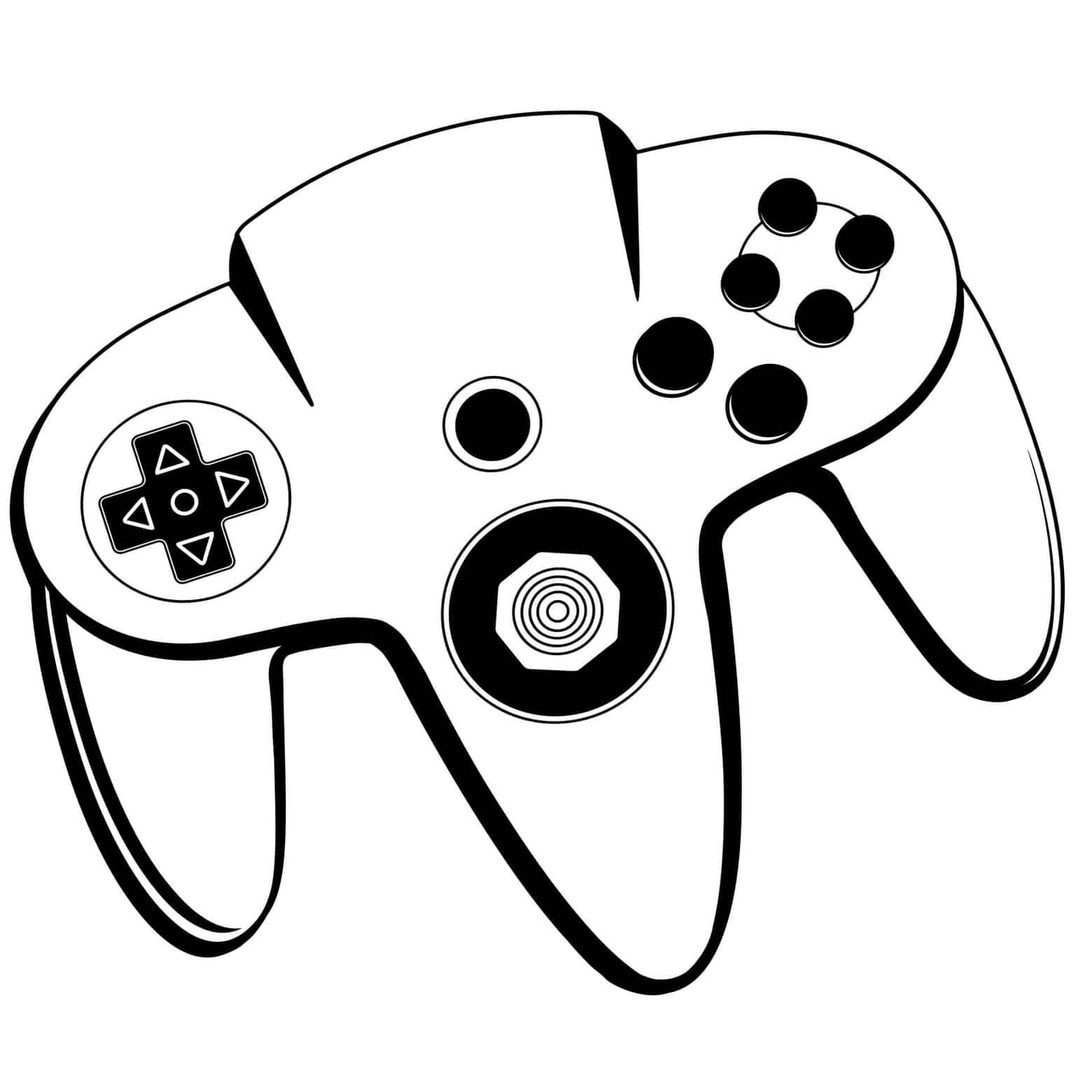 Game controller wall sticker wall