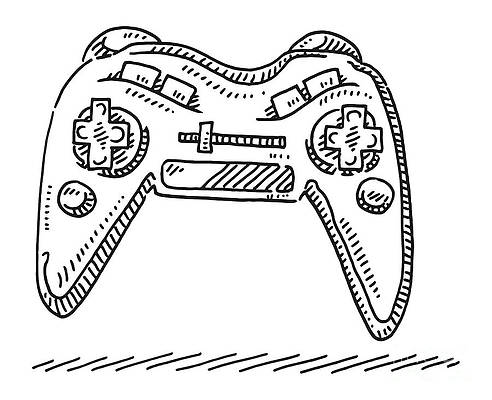 Game controller drawings for sale