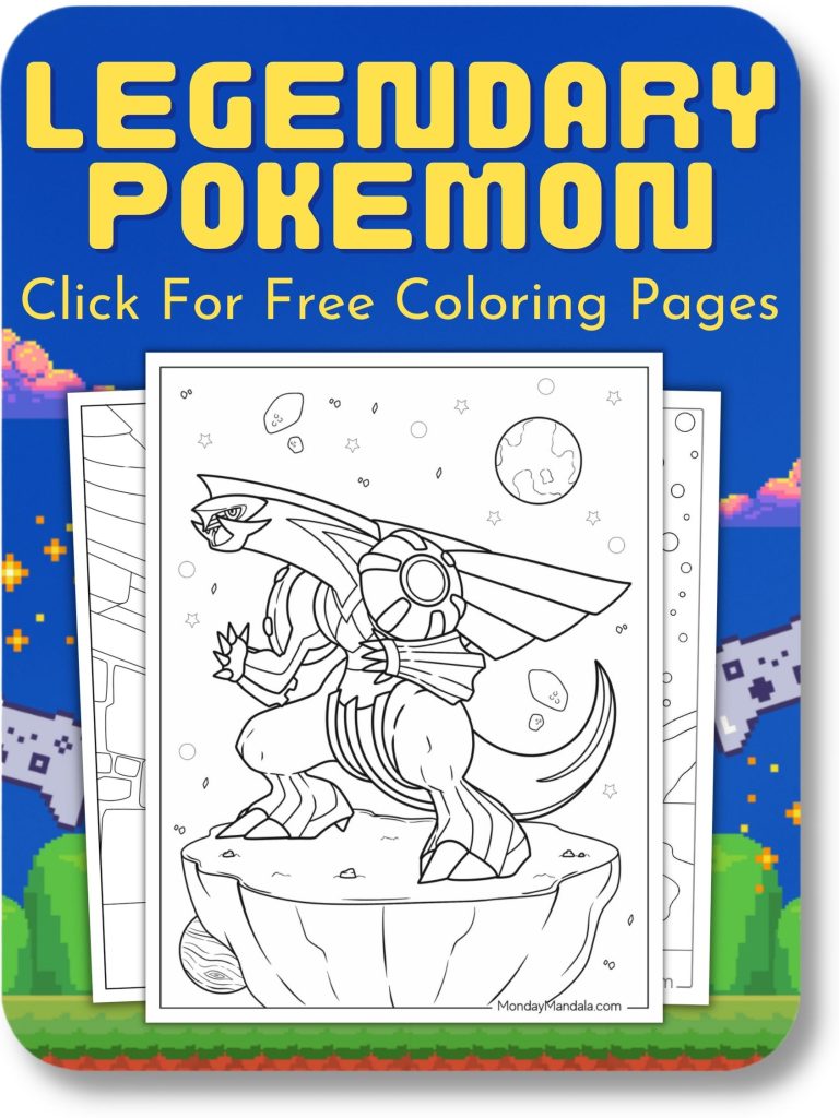 Video game coloring pages free pdf printables