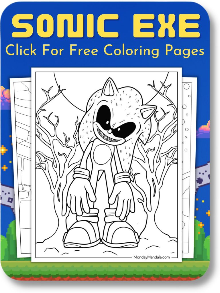 Video game coloring pages free pdf printables