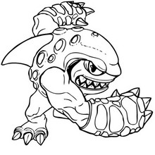 Terrafin coloring pages