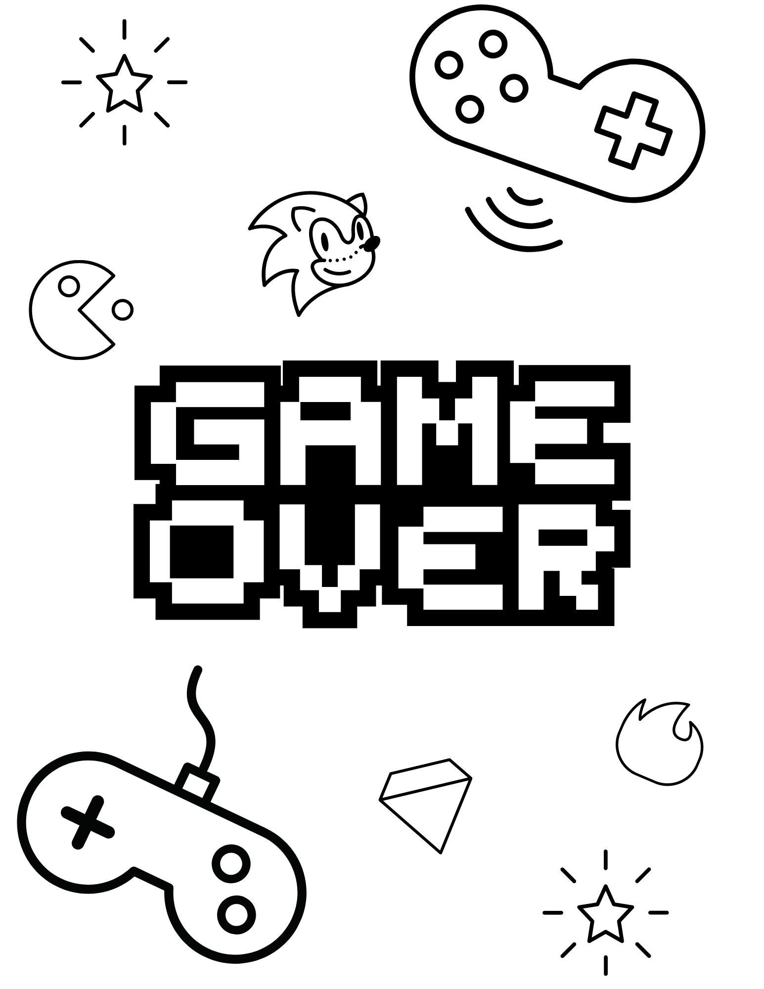 Gaming coloring pages gaming pdf gaming printables gamer coloring pages gaming activity sheets gaming coloring video game coloring