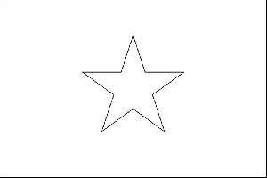 Vietnam flag coloring page