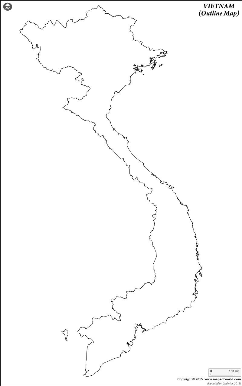 Vietnam map outline blank map of vietnam vietnam map europe map vietnam