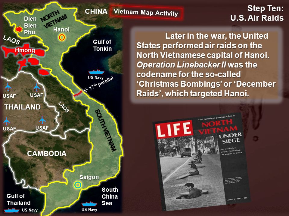 Start with this blank vietnam map and follow along with the next steps vietnam war map activity follow along with steps to turn your blank vietnam