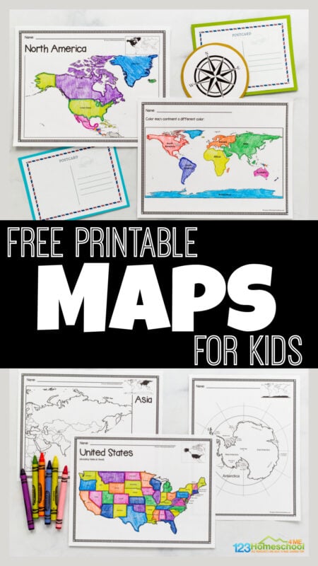 Ðºï free printable blank maps for kids
