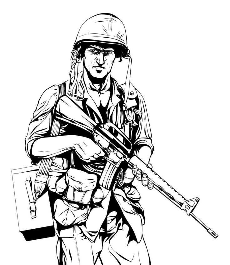 A vietnam soldier vietnamoorlog soldaten dieren kleurplaten