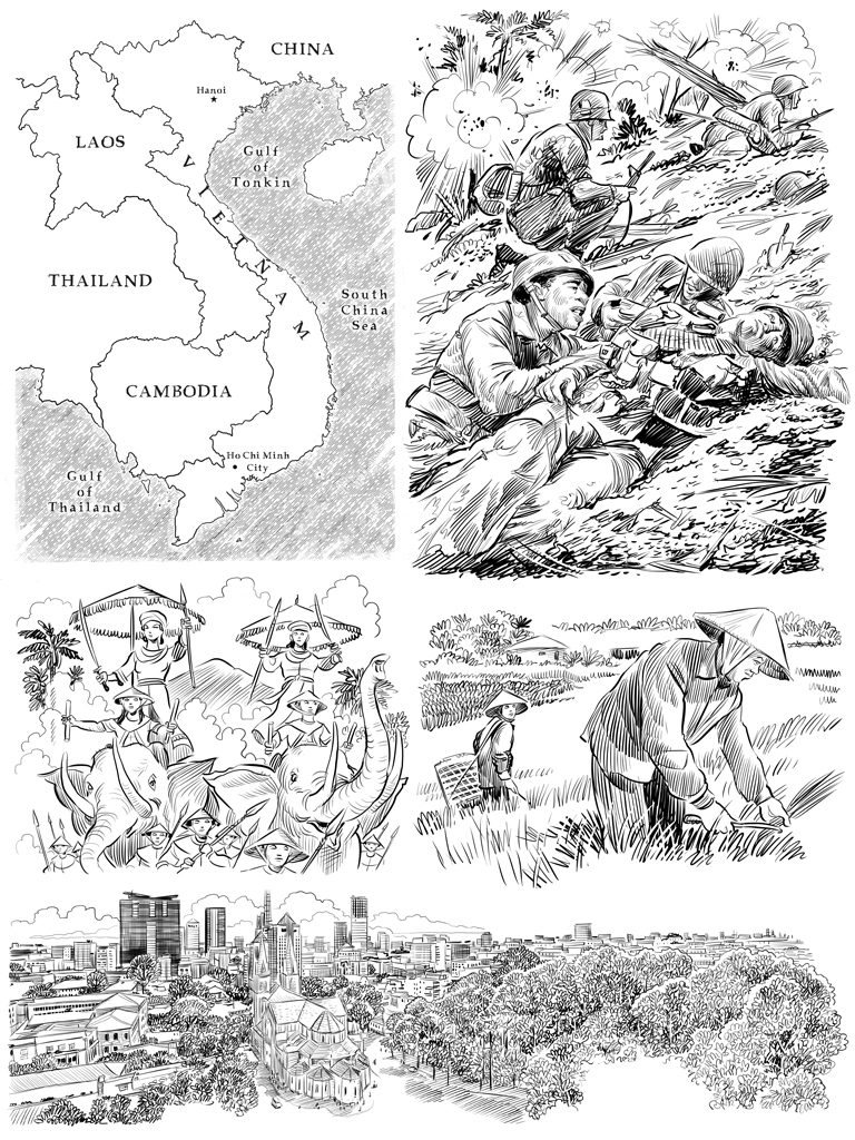 What was the vietnam war â tim foley illustration