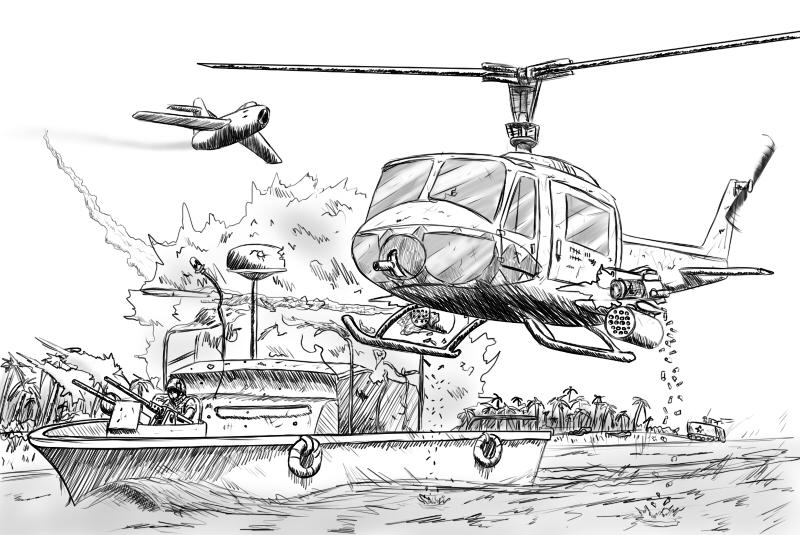 Battlefield vietnam doodle by thesourkraut on