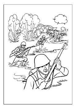 Printable soldiers coloring pages a fun and creative activity for kids p