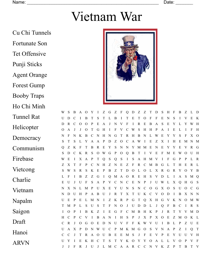 Vietnam word search