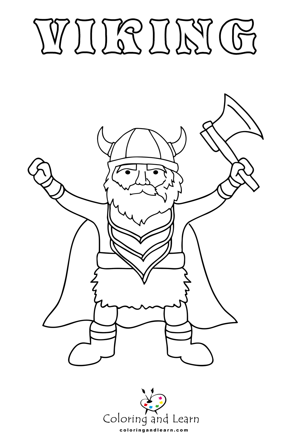 Vikings coloring pages