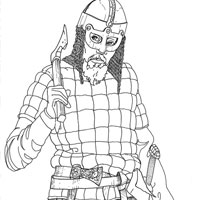 Viking colouring sheets viking colouring sheets