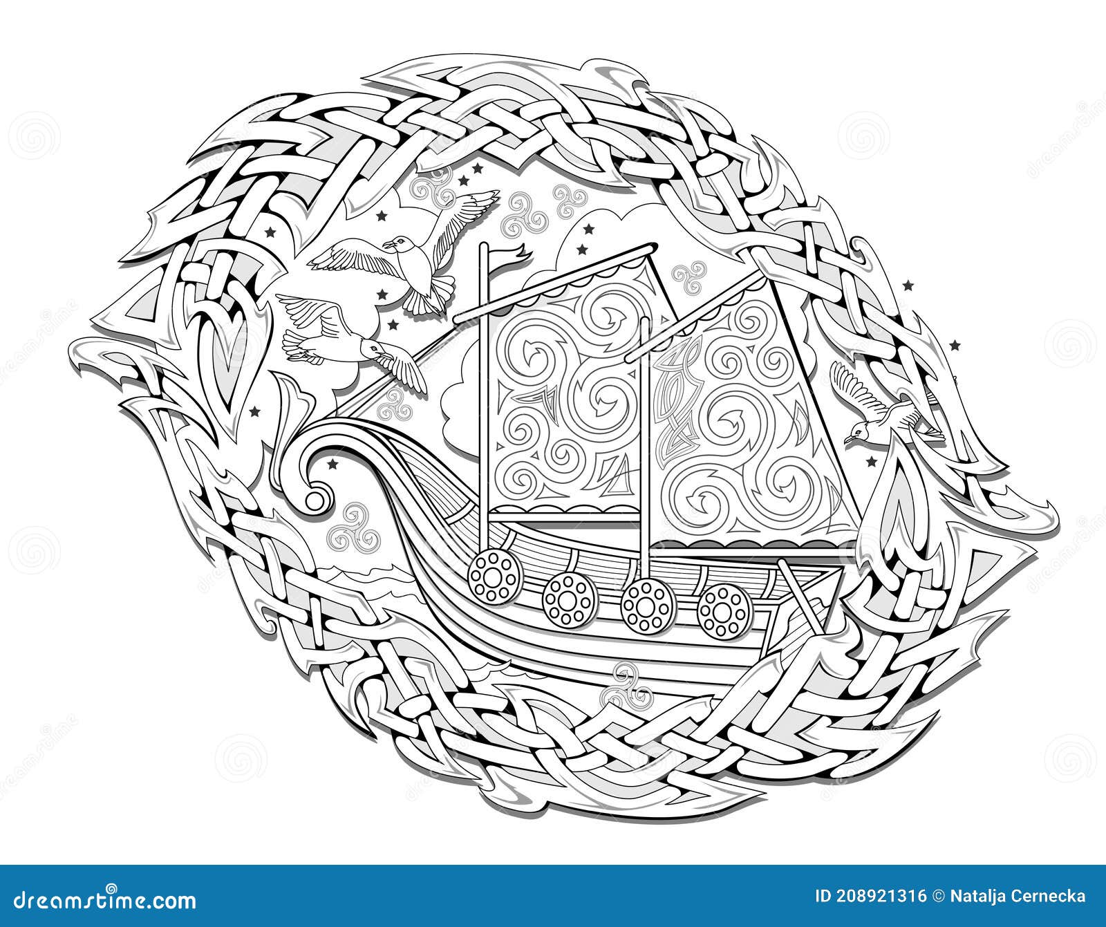 Page viking stock illustrations â page viking stock illustrations vectors clipart