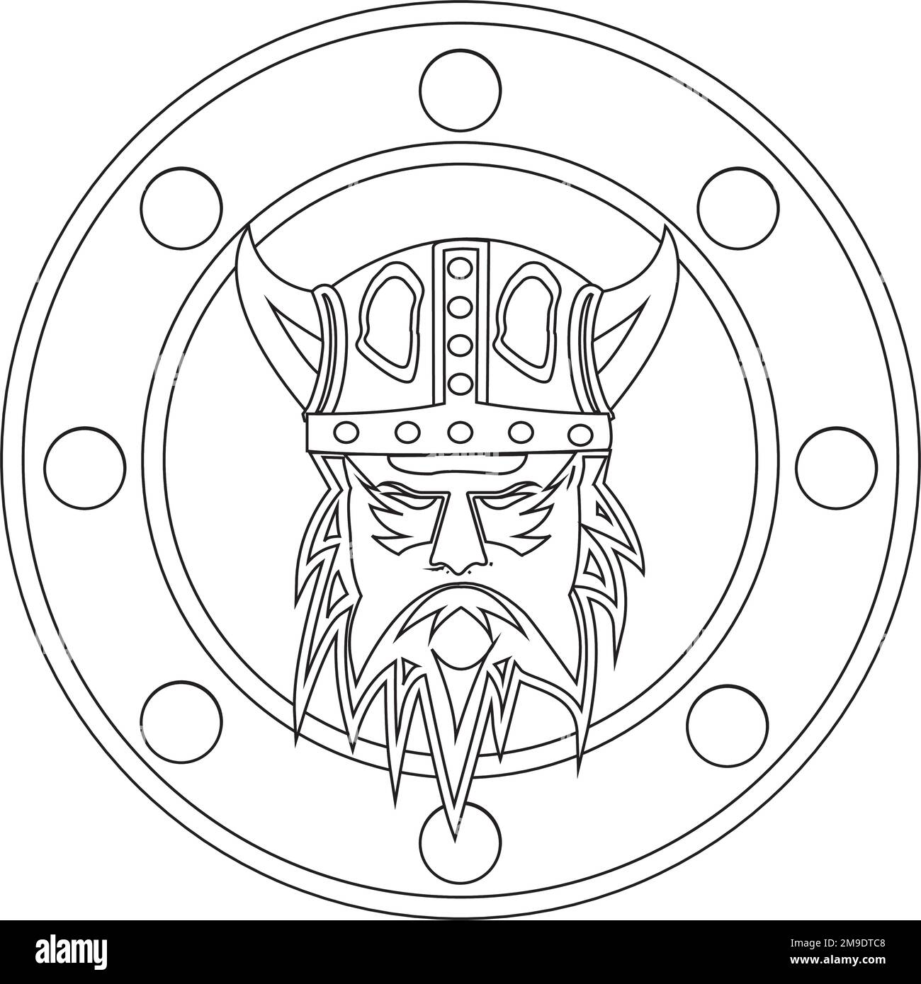 Vikings icon vector vectors cut out stock images pictures