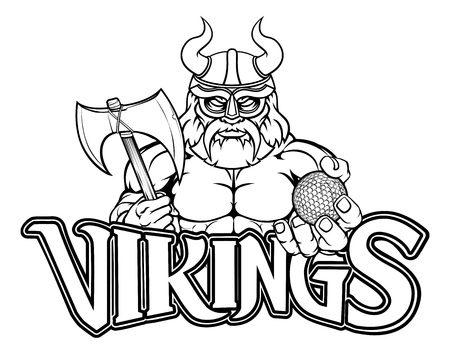 Vikings logo stock vector illustration and royalty free vikings logo clipart