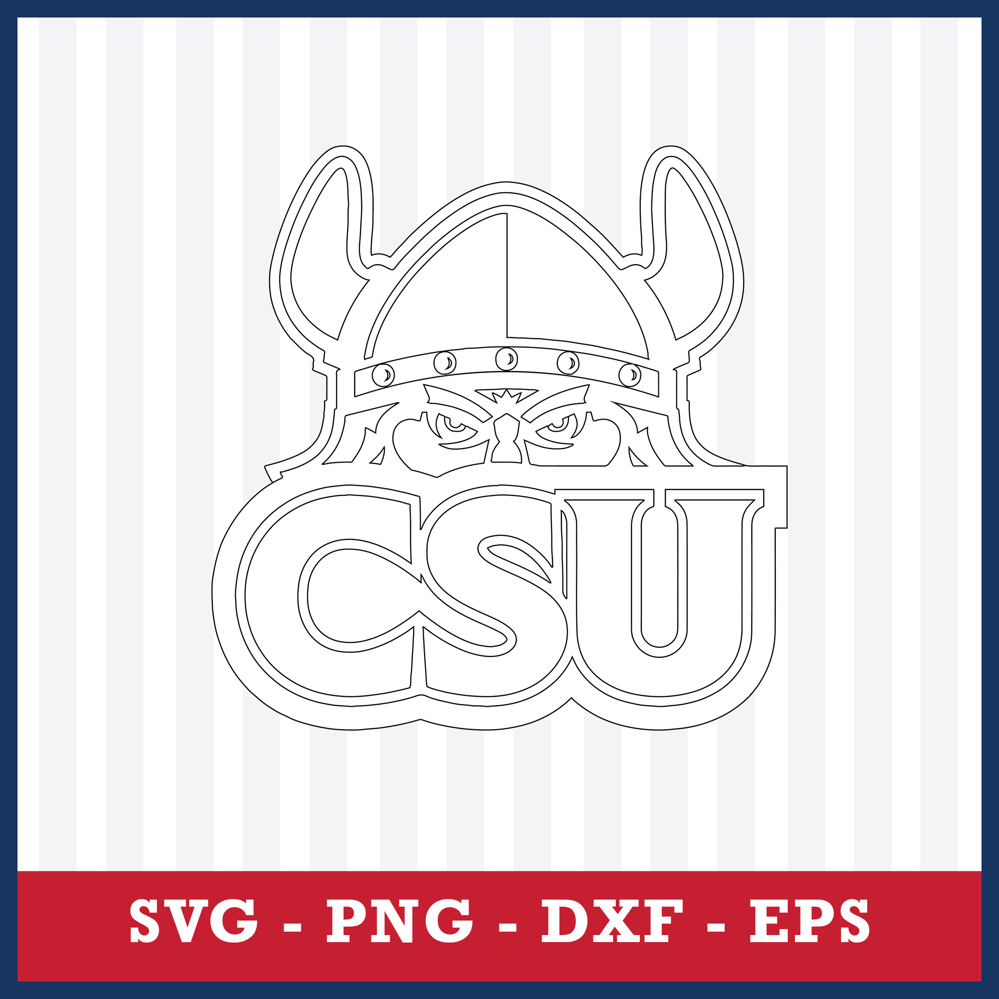 Logo cleveland state vikings white svg cleveland state viki