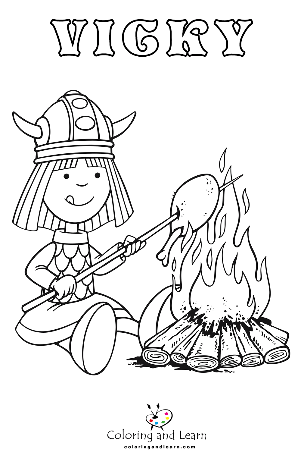 Vikings coloring pages
