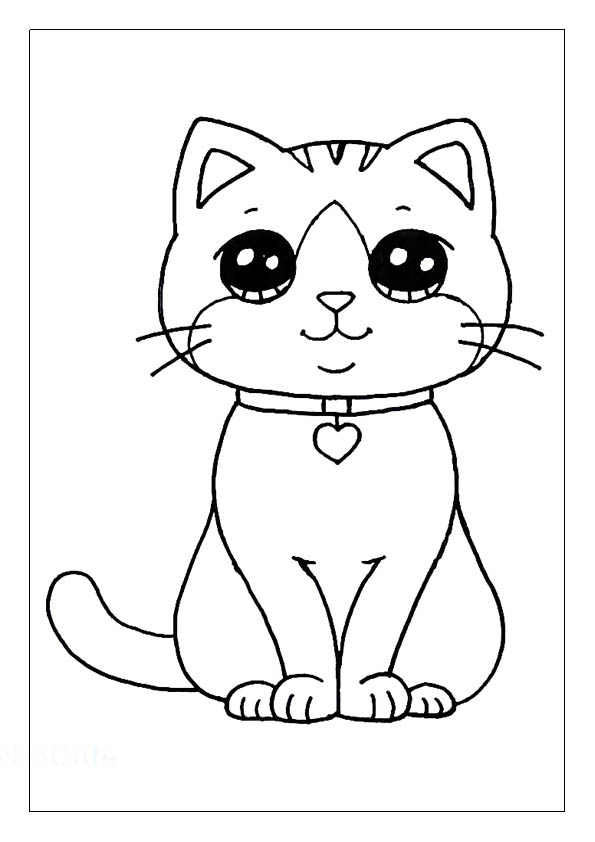 Mãlarbilder katt