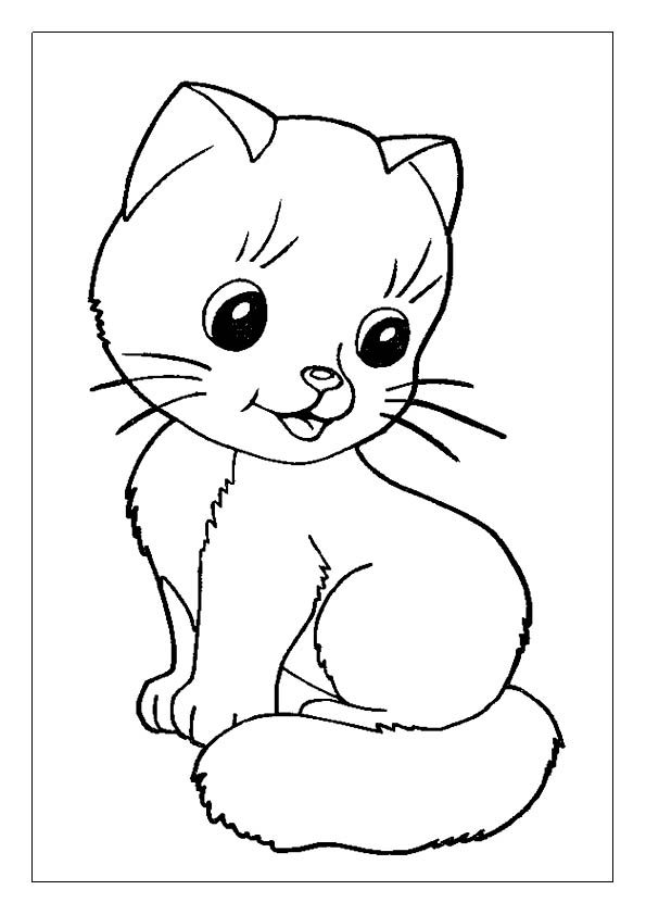 Mãlarbilder katt
