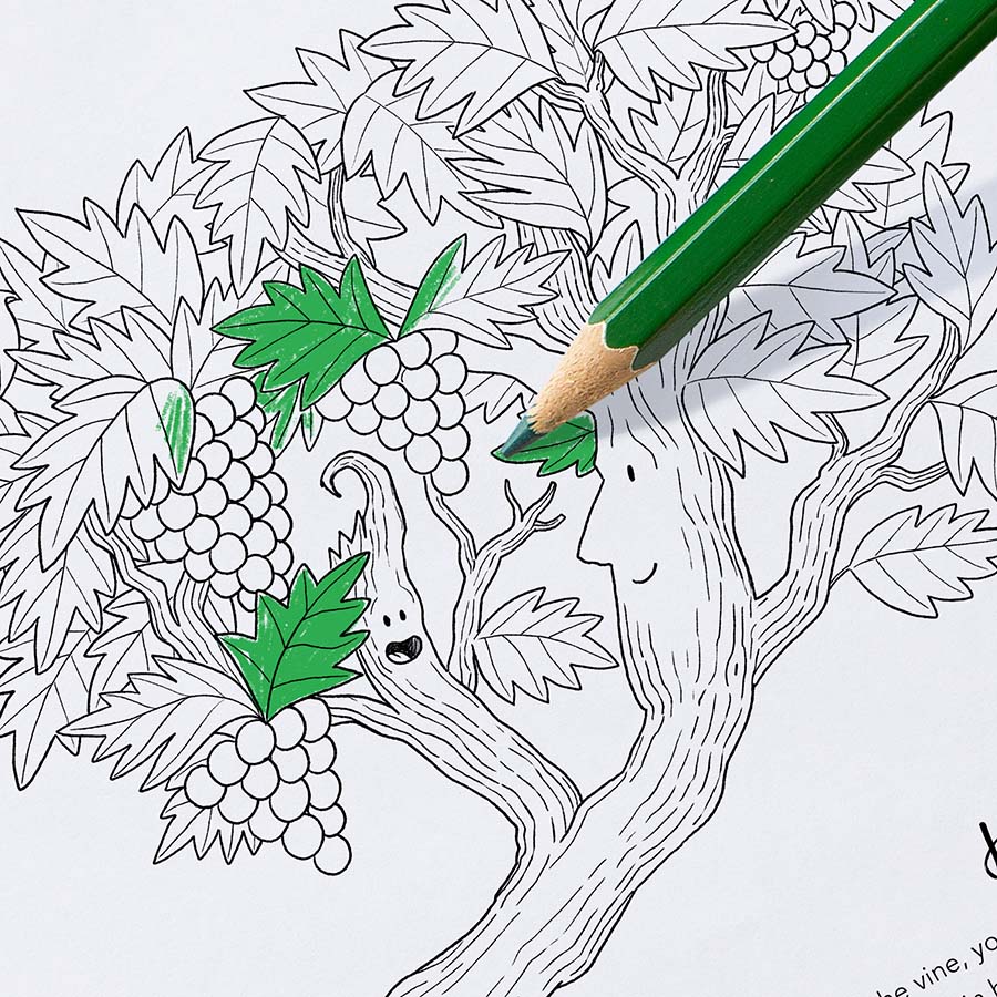 Lp free christian colouring sheet based on john by lp gifts for the family