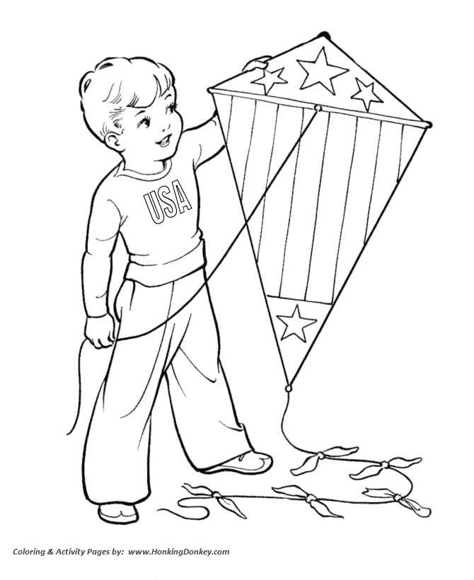 July th coloring pages