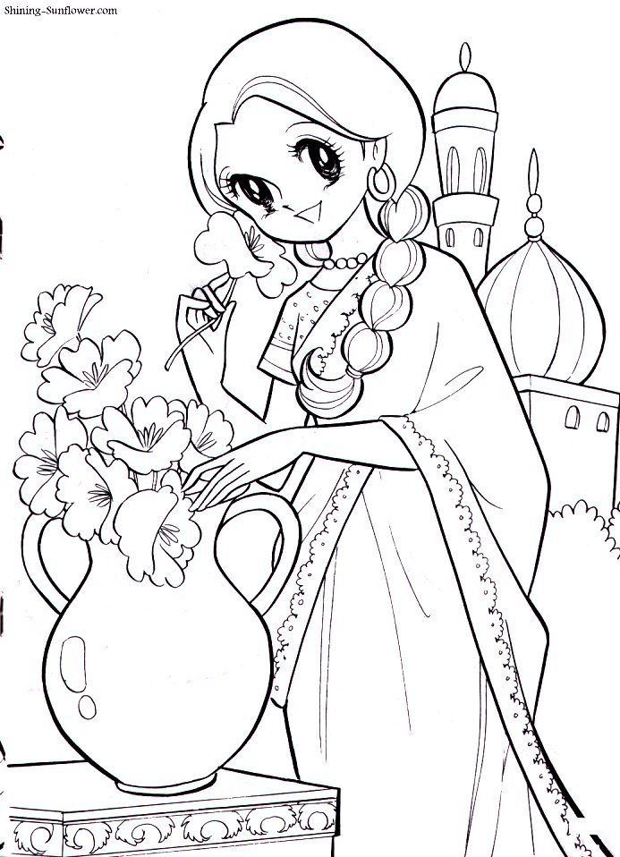 Vintage coloring books chibi coloring pages coloring book art