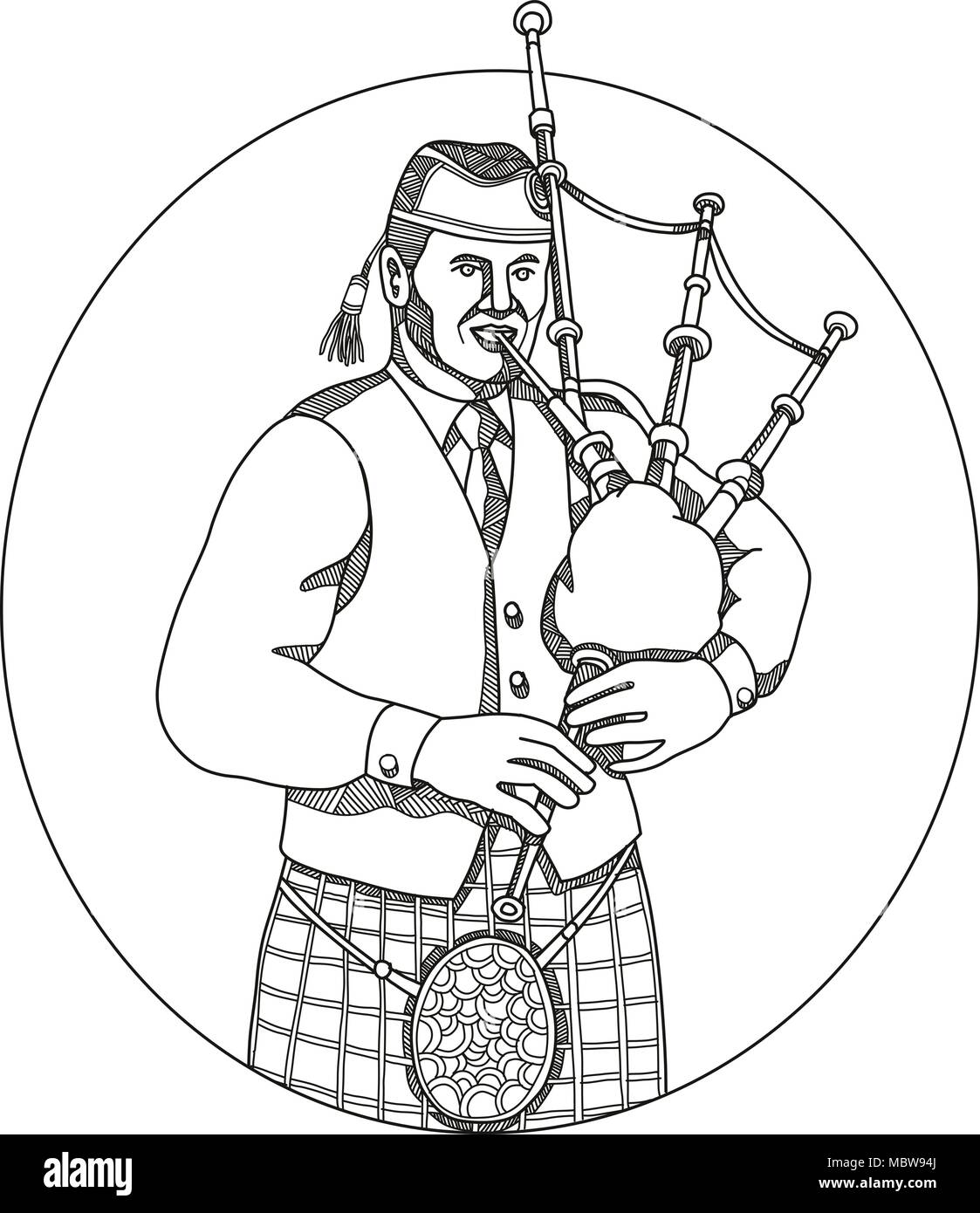 Bagpipes vector vectors hi