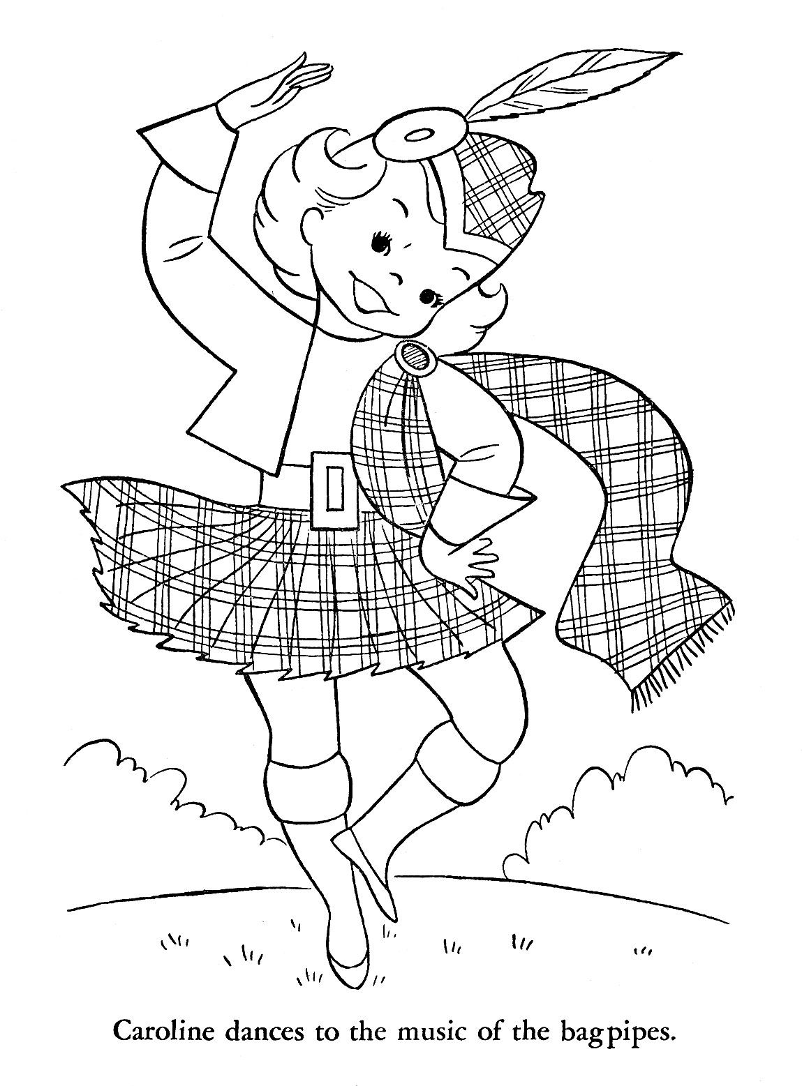 Explore the world through this adorable coloring book