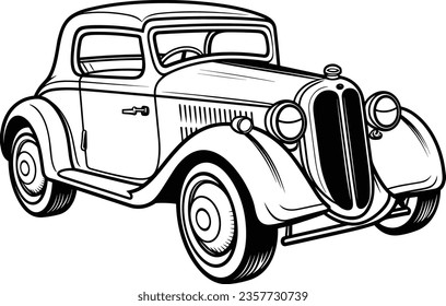 Thousand car coloring page royalty