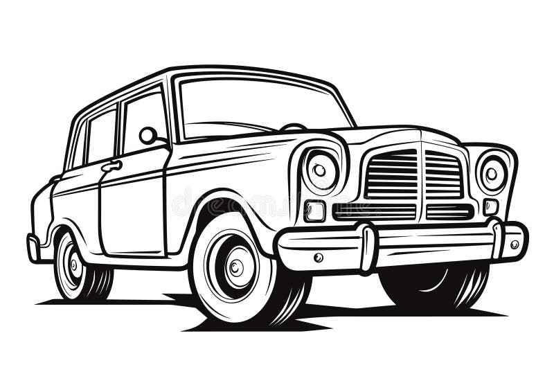 Coloring car luxury stock illustrations â coloring car luxury stock illustrations vectors clipart