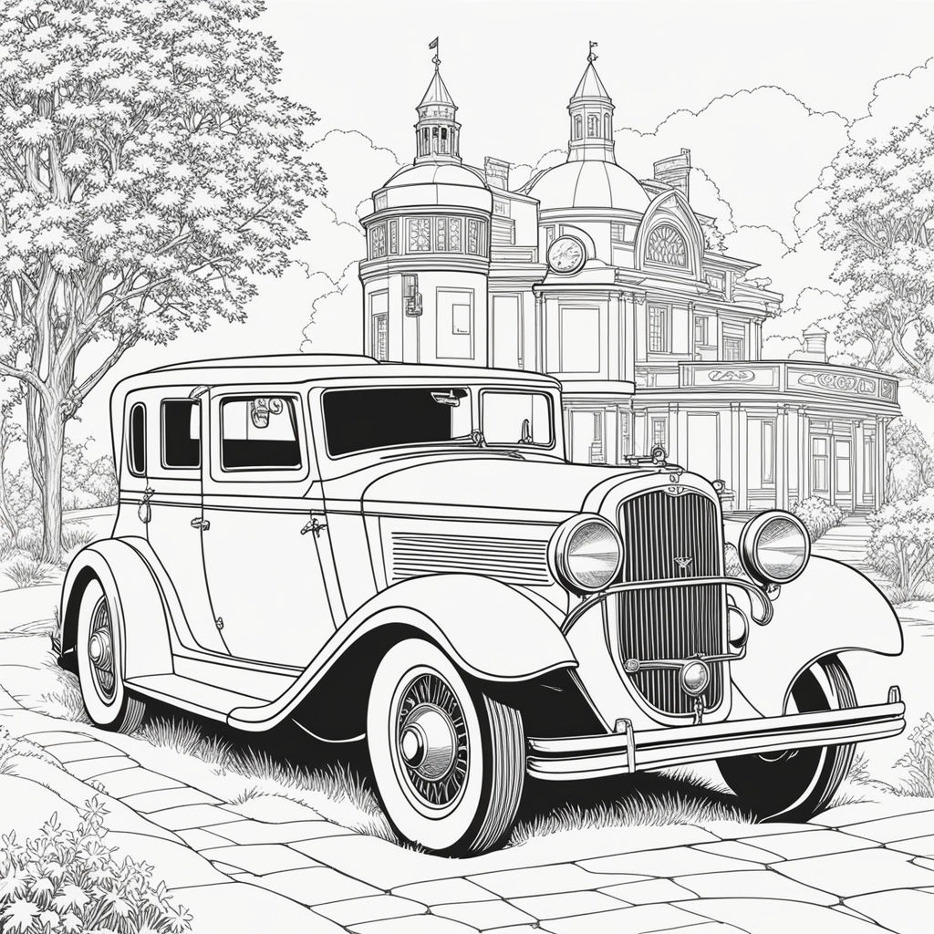 Coloring pages cars