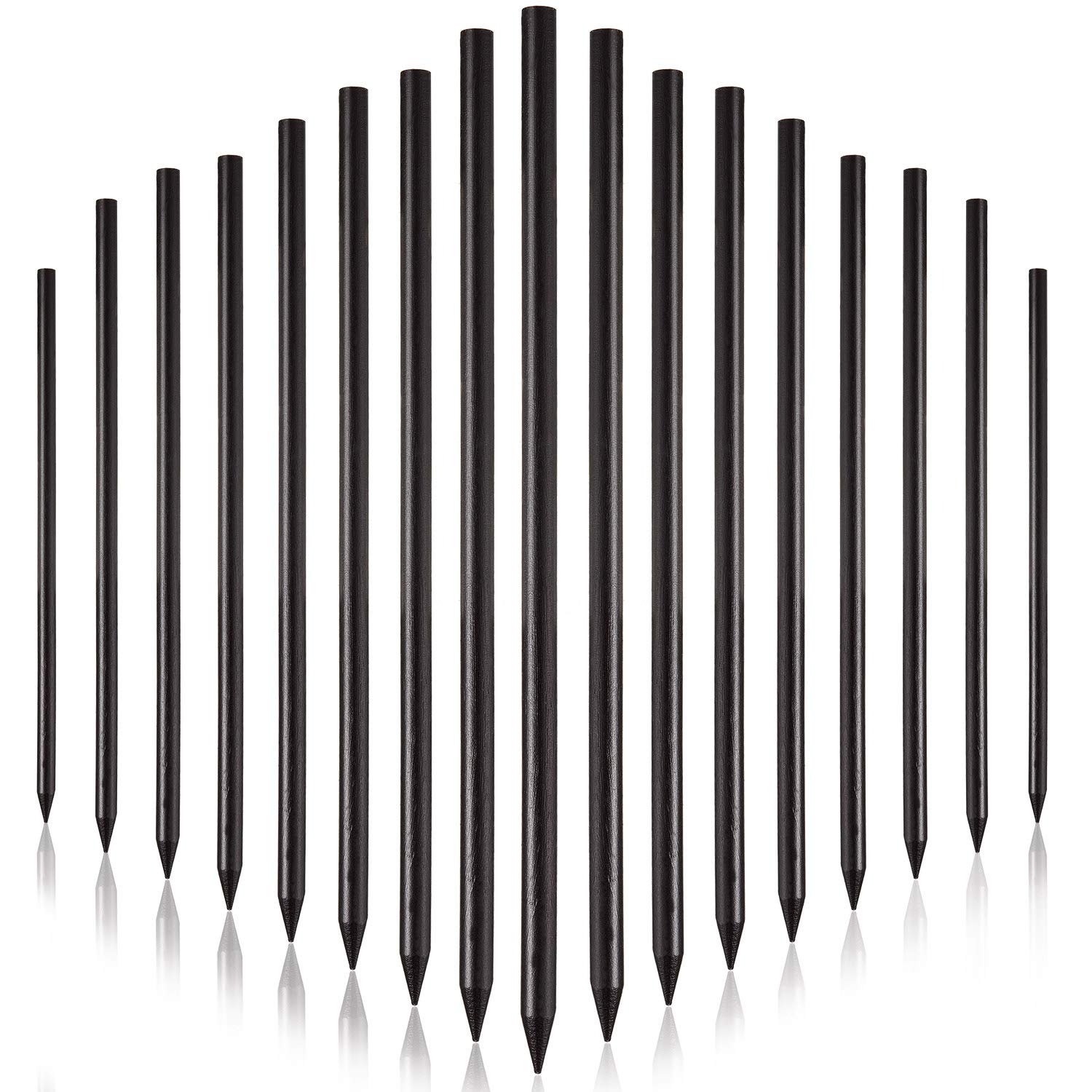 Willbond pieces vintage wood hair sticks pencil hair sticks chopstick hair clip black long hairpins chinese hair chopsticks for women and girls bun hairstyles decorative holder beauty