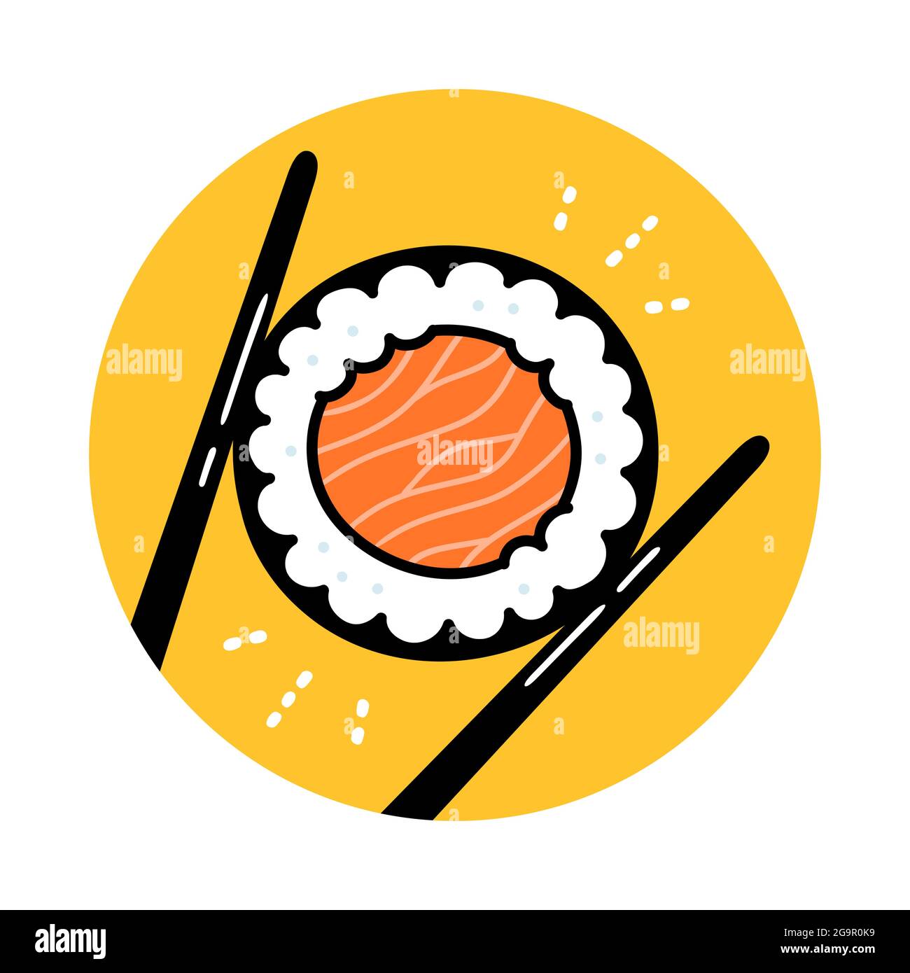 Hand holding chopsticks stock vector images
