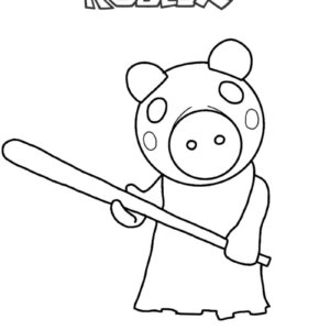 Piggy coloring pages printable for free download