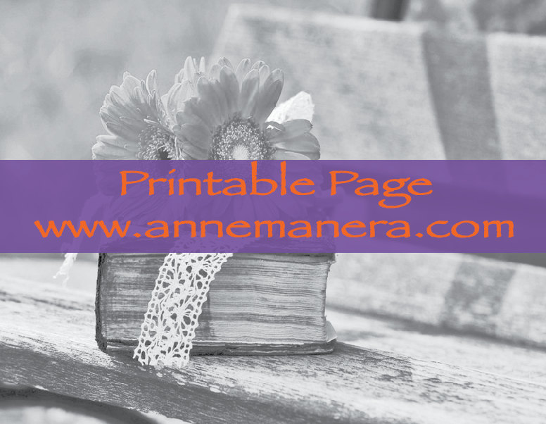 Printable grayscale gerber daisy coloring page by anne manera pdf file digital download