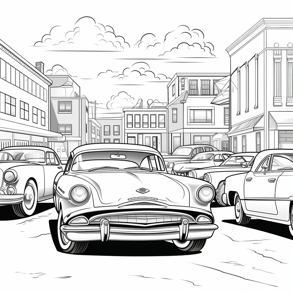 Cars coloring pages