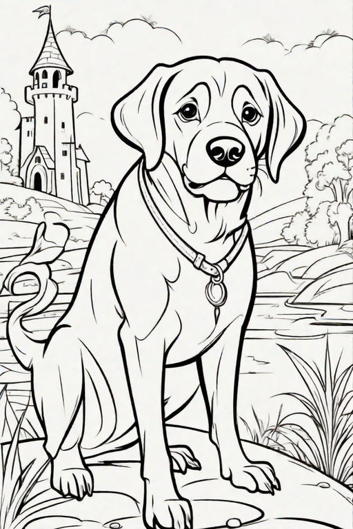 For an adult coloring book